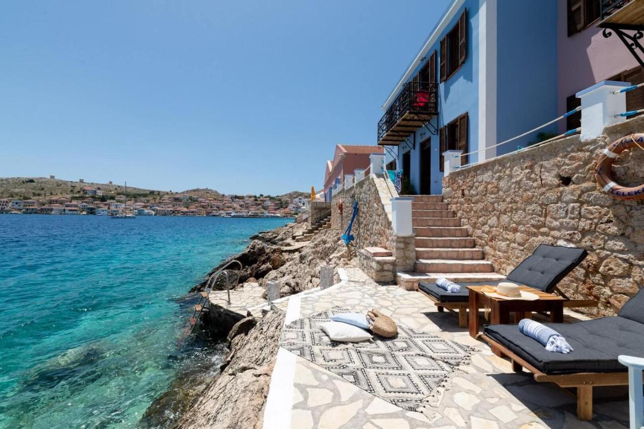 Villa Leleka Chalki Town Extérieur photo
