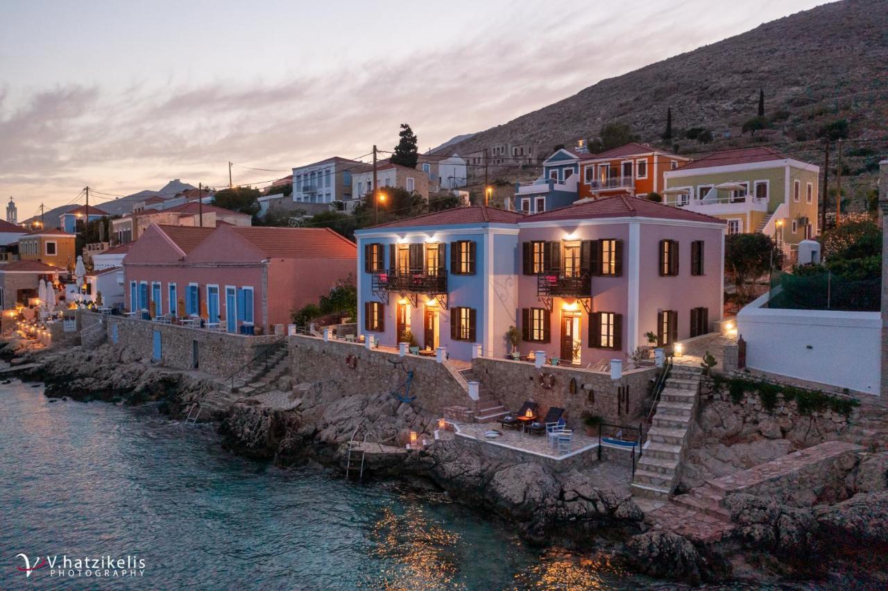 Villa Leleka Chalki Town Extérieur photo