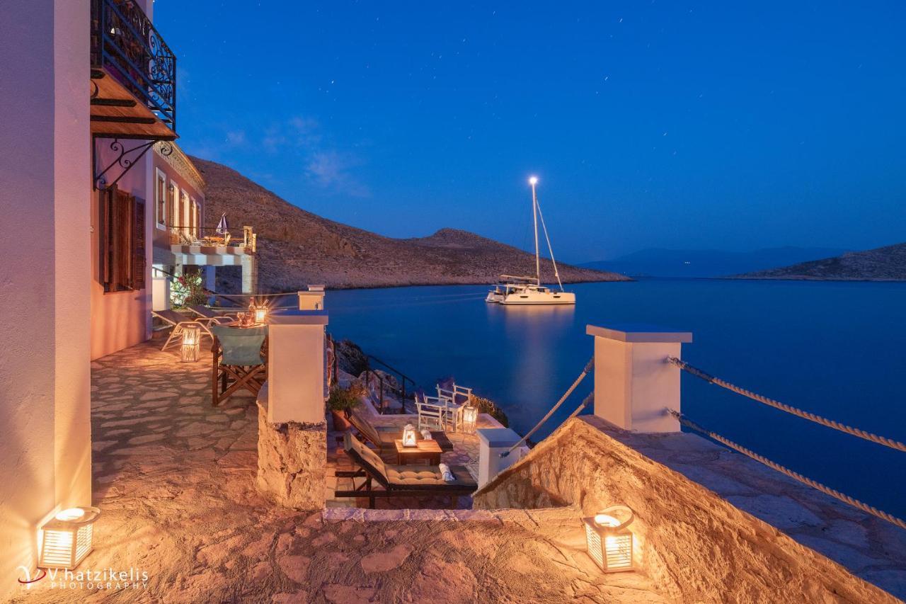 Villa Leleka Chalki Town Extérieur photo